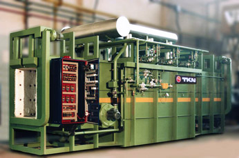 Teknoaustral - continuous straight way enameling  furnace