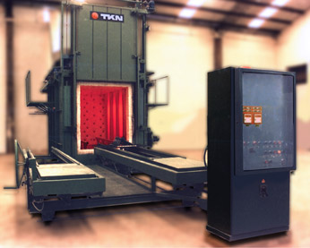 Teknoaustral - Batch furnace, with manual loader